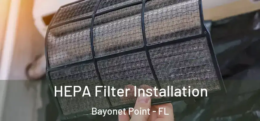 HEPA Filter Installation Bayonet Point - FL